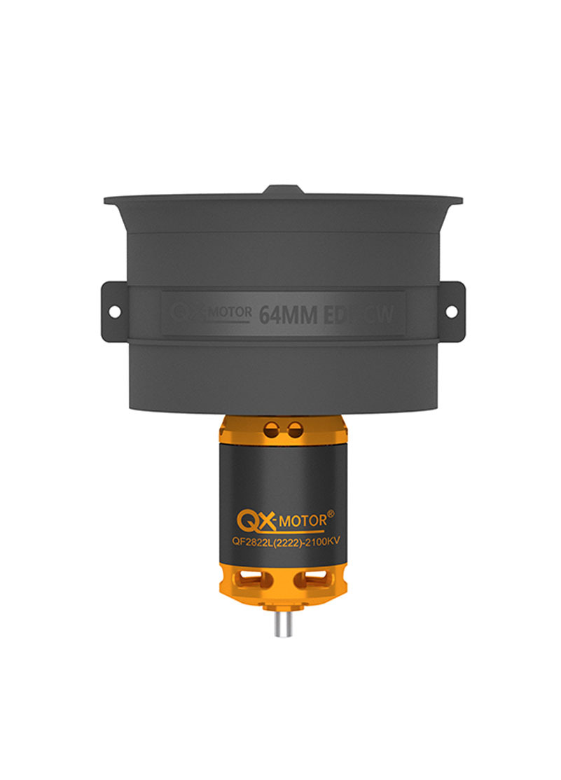 Qunxi Professional Edition 64 handao 12 hojas fan positivo y negativo remo control remoto avión motor sin cepillo qf2822 ventilador violento