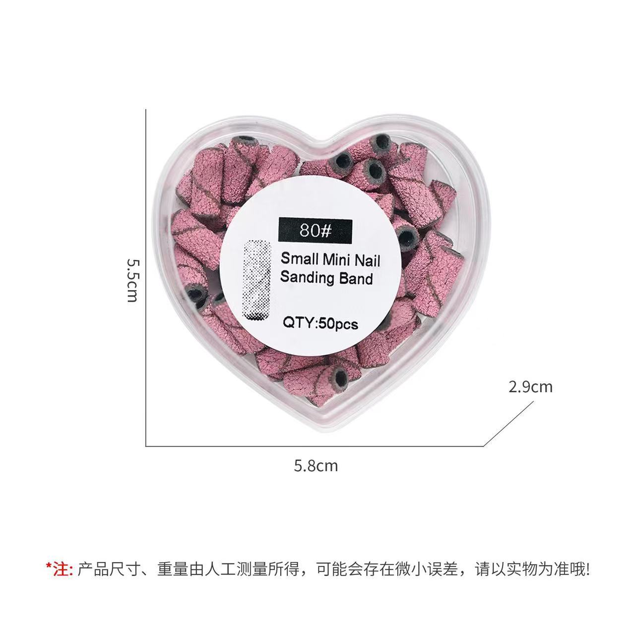 Eje de anillo de arena especial para uñas