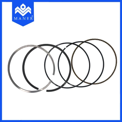 Piston, piston ring, piston pin piston ring