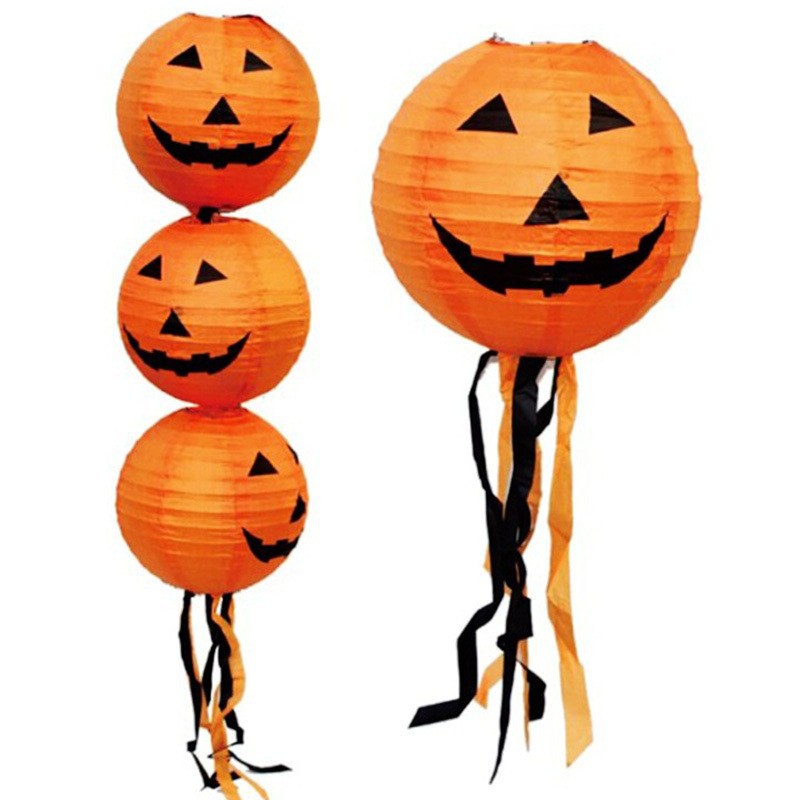 Holy Festival Pumpkin Paper Lantern Ghost Festival Scene Layout Decorative Props Skull Three-dimensional Folding Pumpkin Lantern Paper Lantern Holy Festival Pumpkin Paper Lantern Ghost Festival Scene Layout Decorative Props Skull Three-dimensional Folding Pumpkin Lantern Paper Lantern
