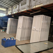 加工制作铝蜂窝板折叠推拉门家用厨房卫生间平开移门阳台隔断门