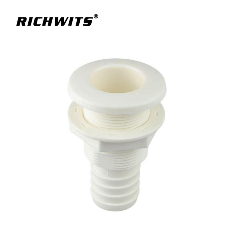 Factory direct sale marine speedboat yacht drain port bilge RV drain port plastic outlet Factory direct sale marine speedboat yacht drain port bilge RV drain port plastic outlet