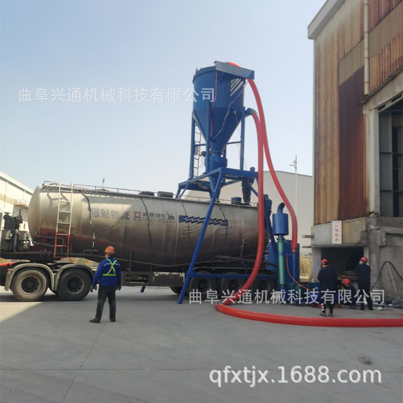 200型真空风力吸灰机 水泥散灰装车抽灰机 建材粉煤灰清库装车机