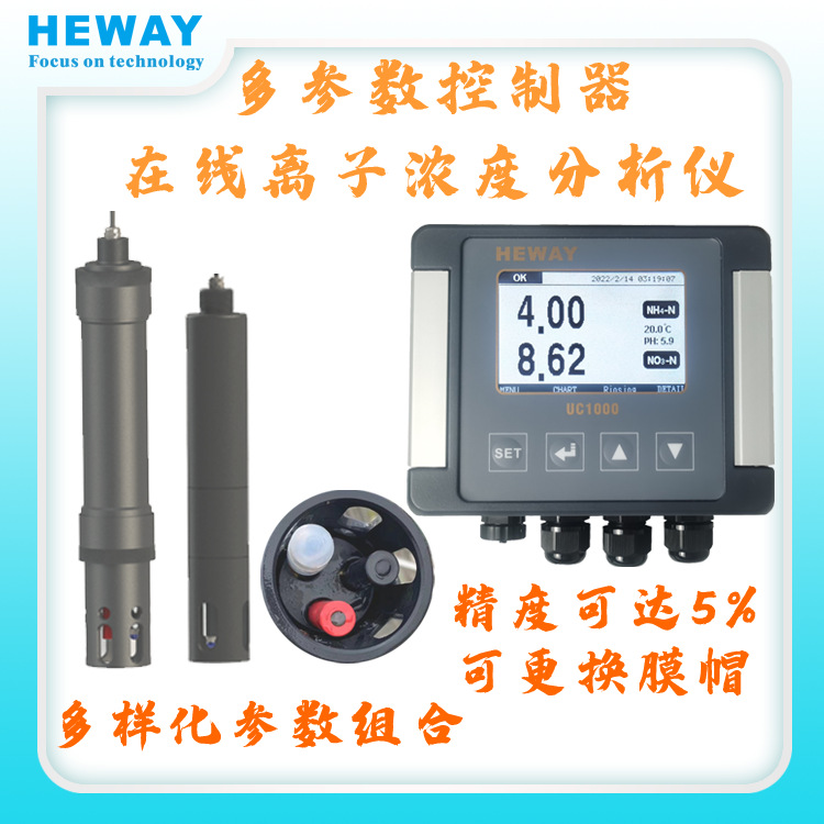 能耐80度高温电极法在线氟离子浓度计氟化物检测分析仪原装进口