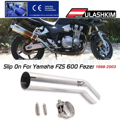 Motorcycle Modified Exhaust Pipe Fzs600 Fazer 1998-20030 Middle Connecting Pipe Exhaust (Motorcycle exhaust pipe)