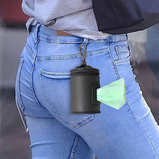 Dog Leather Toilet Picker Pickup Bag Pickup Dog Pop Shovel Pop Pop Pop Pop Pop Artifact Pet Go Out Toilet Picker Hanging Bag Orderable
