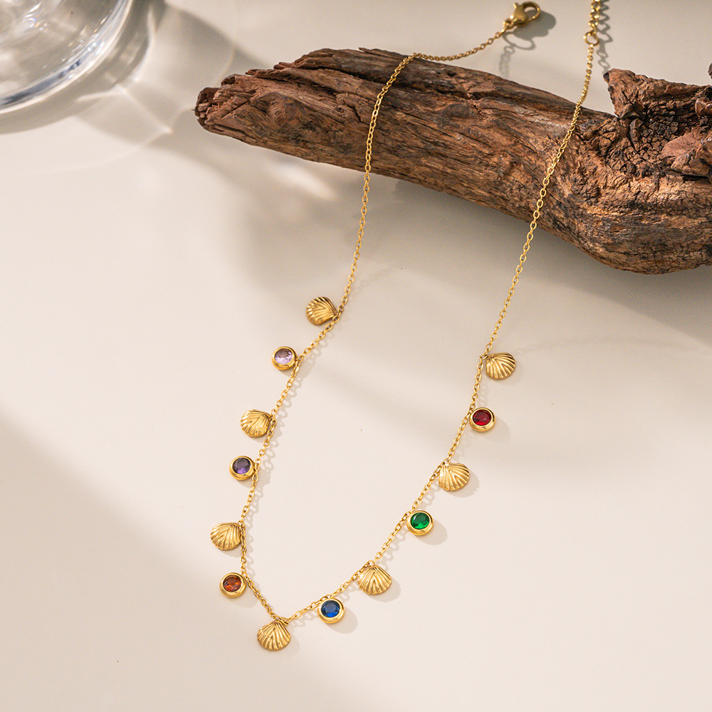 Pulsera de Acero de Titanio de Dongguan, Estilo Europeo y Americano, Diseño de Doble Cadena con Cuchillas, Exagerada, Hip-Hop, para Otoño e Invierno, No se Destiñe, para Mujer