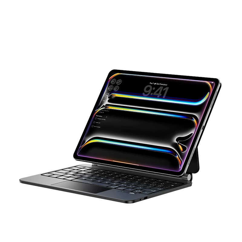 Protective Keyboard Case (iPad) Pro 11 — Bluetooth Keyboard, Adjustable Stand, Official Colors
