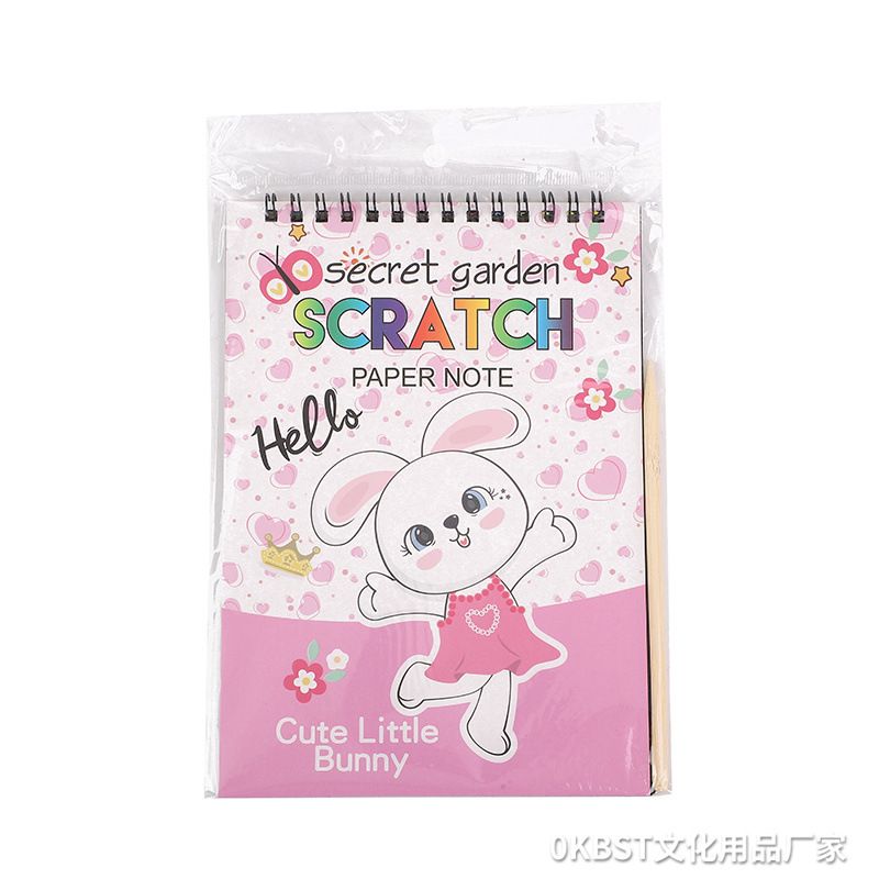 Scratch Paper niños colorido graffiti nuevo en línea Celebrity kindergarten hecho a mano DIY creativo 14x20 Scratch book