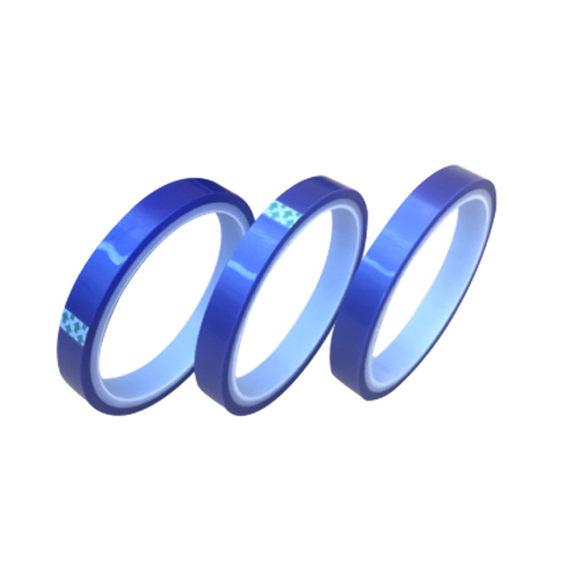 PET蓝色高温胶带PCB板电镀保护高温胶带 喷涂遮蔽不残胶耐高温