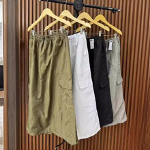 cargo skirt百搭休闲半身裙工装裙现货批发Ladies' denim skirt