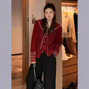 Plus-Size V-Neck Cardigan Sweater Shawl Two-Piece Set for Women 2025 Autumn, Designed for Chubby Girls, Korean Style Fashionable Knitted Top