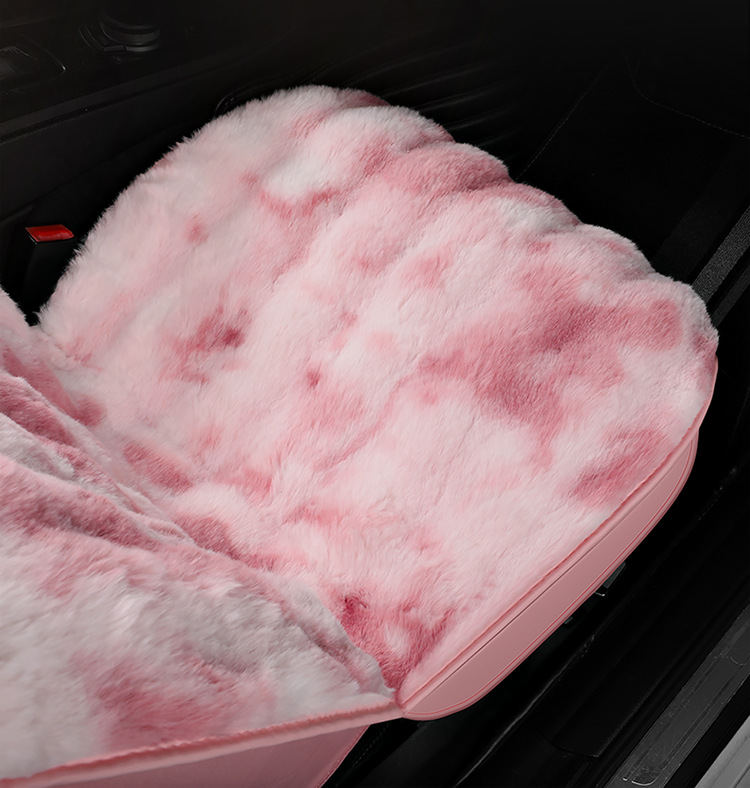 Winter New Plush Bubble Velvet Seat Cover Thickened fleece-lined Warm Full Envelope Car Cushion Multi-piece Car Cushion