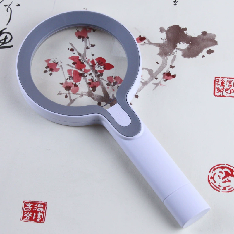 [Ежемесячные продажи 10000] портативное увеличительное стекло 29 светодиодных фонарей портативное увеличительное стекло 8013 в 2 раза/в 13 раз