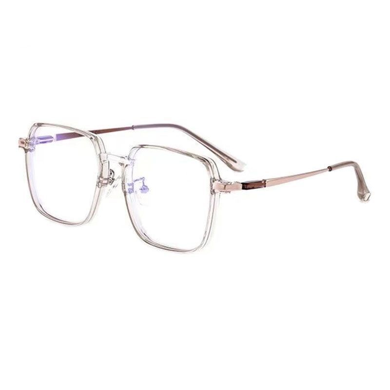 Nueva tendencia de gran marco anti-luz azul gafas viejos gafas coreanas gafas rojas gafas viejos HD ultraligero al por mayor