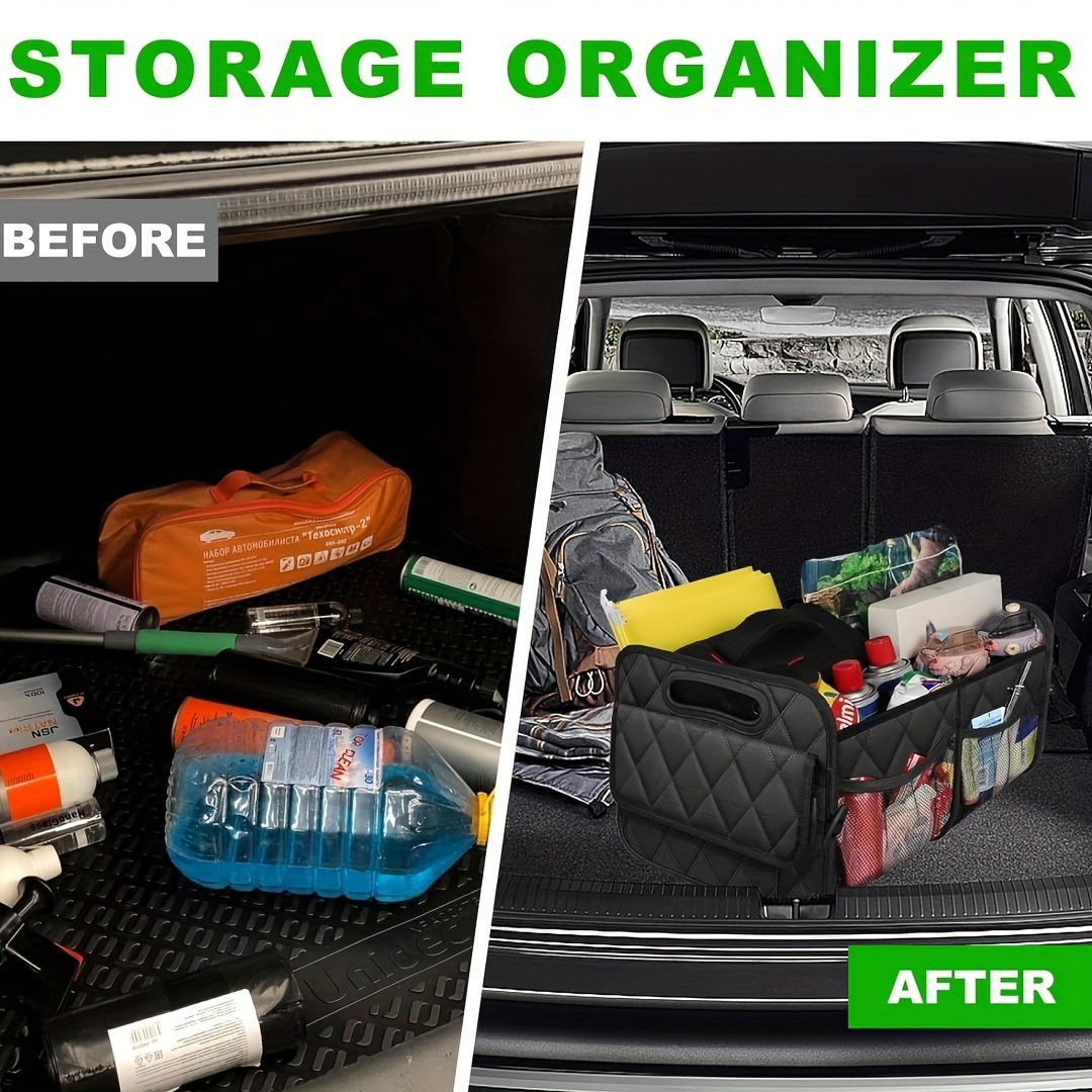 Spot Amazon Trunk Car Storage Box Car Storage Box Storage Box Car Supplies Luggage Trunk