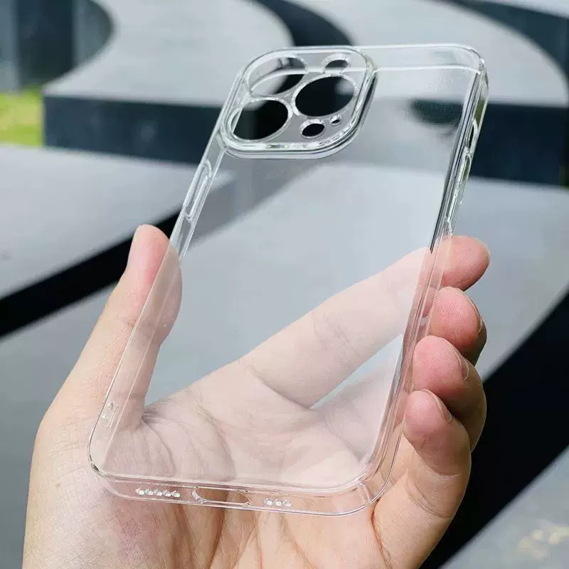 全包PC透明适用16苹果14/13手机壳iphone17pro max清水套15素材