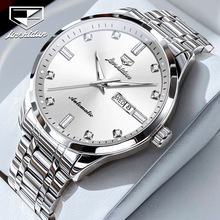 瑞士正品琴浪手表男士全自动机械表防水夜光2025新款时尚精钢腕表