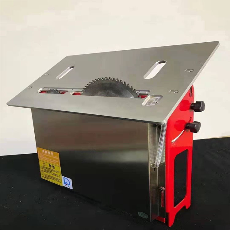 家装款无尘子母锯 可安装大裸机 折叠式不蹦边子母推台锯