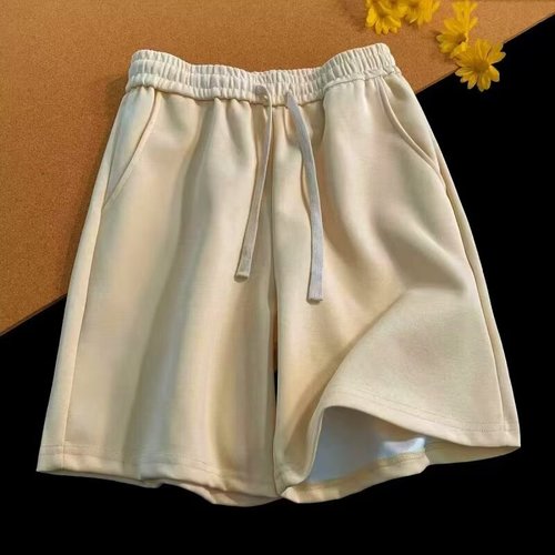 Source Port Retro Loose Straight Leg Shorts for Men, Teenagers, and Students - Versatile Sports Pants