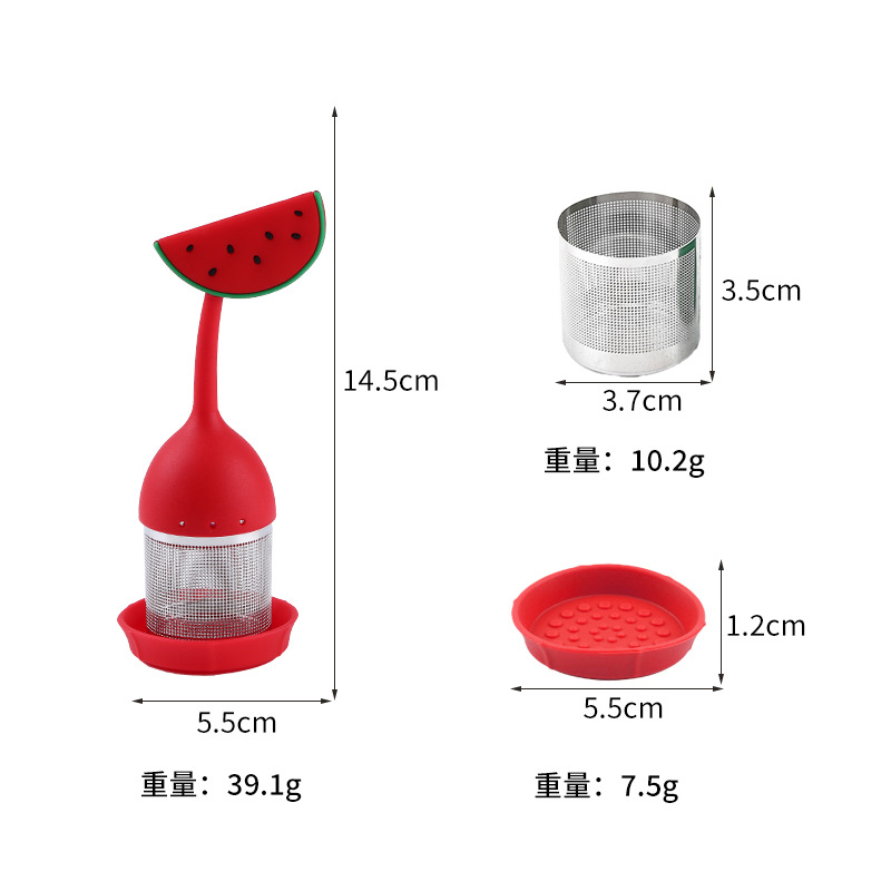 수박 스트레이트 (레드)