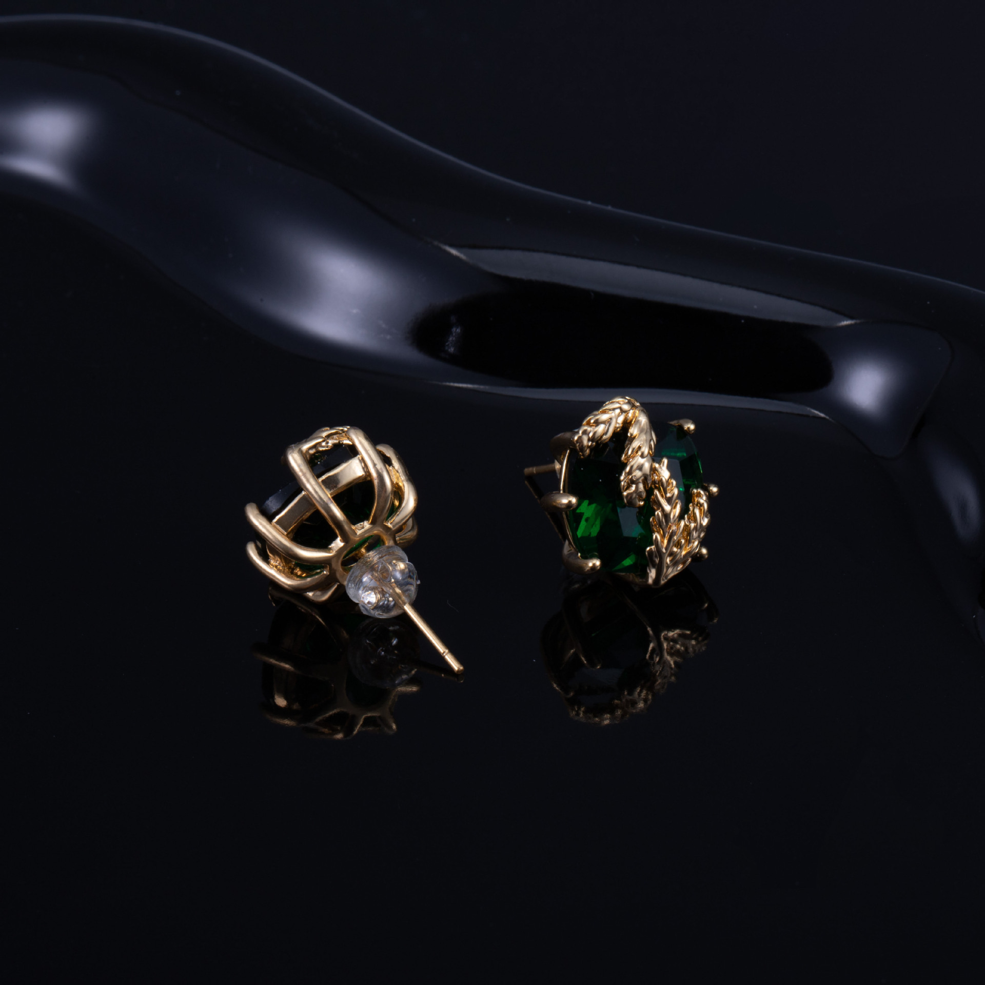 Copper Gold Color  Earring