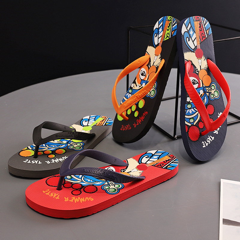 Zapatillas de verano antipatinantes para hombres Zapatillas de moda personales al aire libre nuevos zapatillas de playa para hombres