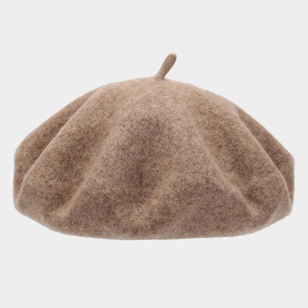 Sombrero japonés de pintura de lana renacentista femenina estilo coreano elegante temperamento cara boina multicolor gorra de boina gruesa