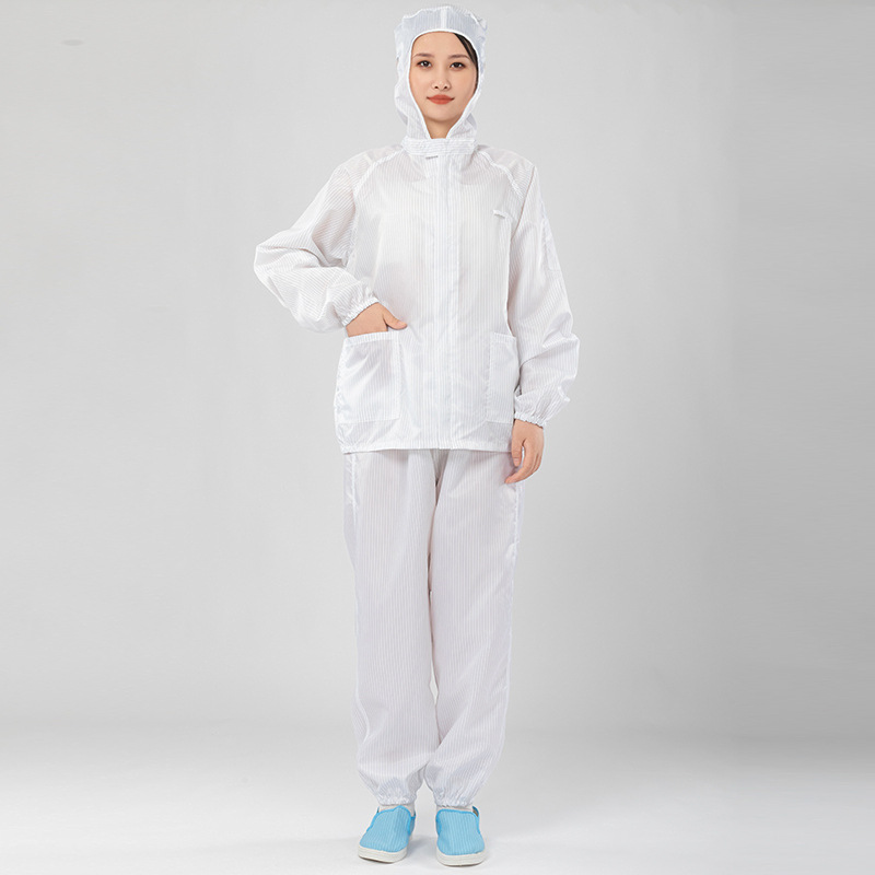 S; 흰색 후드 스플릿 슈트