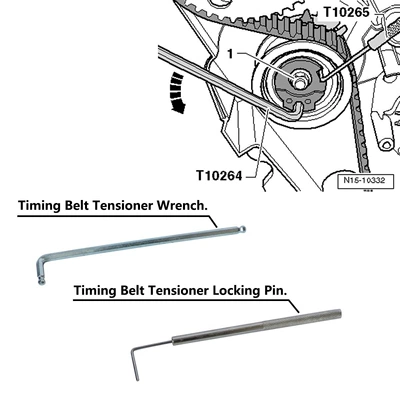 Audi Vag 1.9 1.6/2.0 – Mühərrik tənzimləmə alətləri