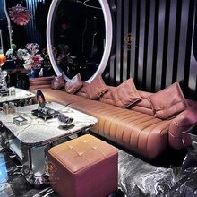 高端ktv沙发茶几组合卡座U型现代派对包厢包房酒吧影院娱乐会所