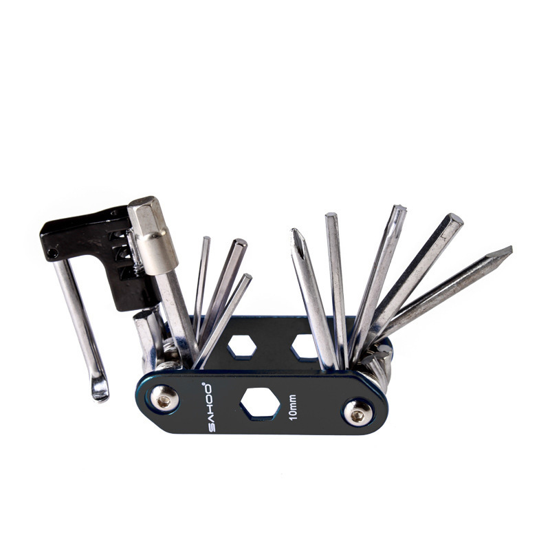 Shark Tiger SHAOO Tire Tool Set Kit di riparazione per bicicletta con sfiatatoio portatile_voghion.com