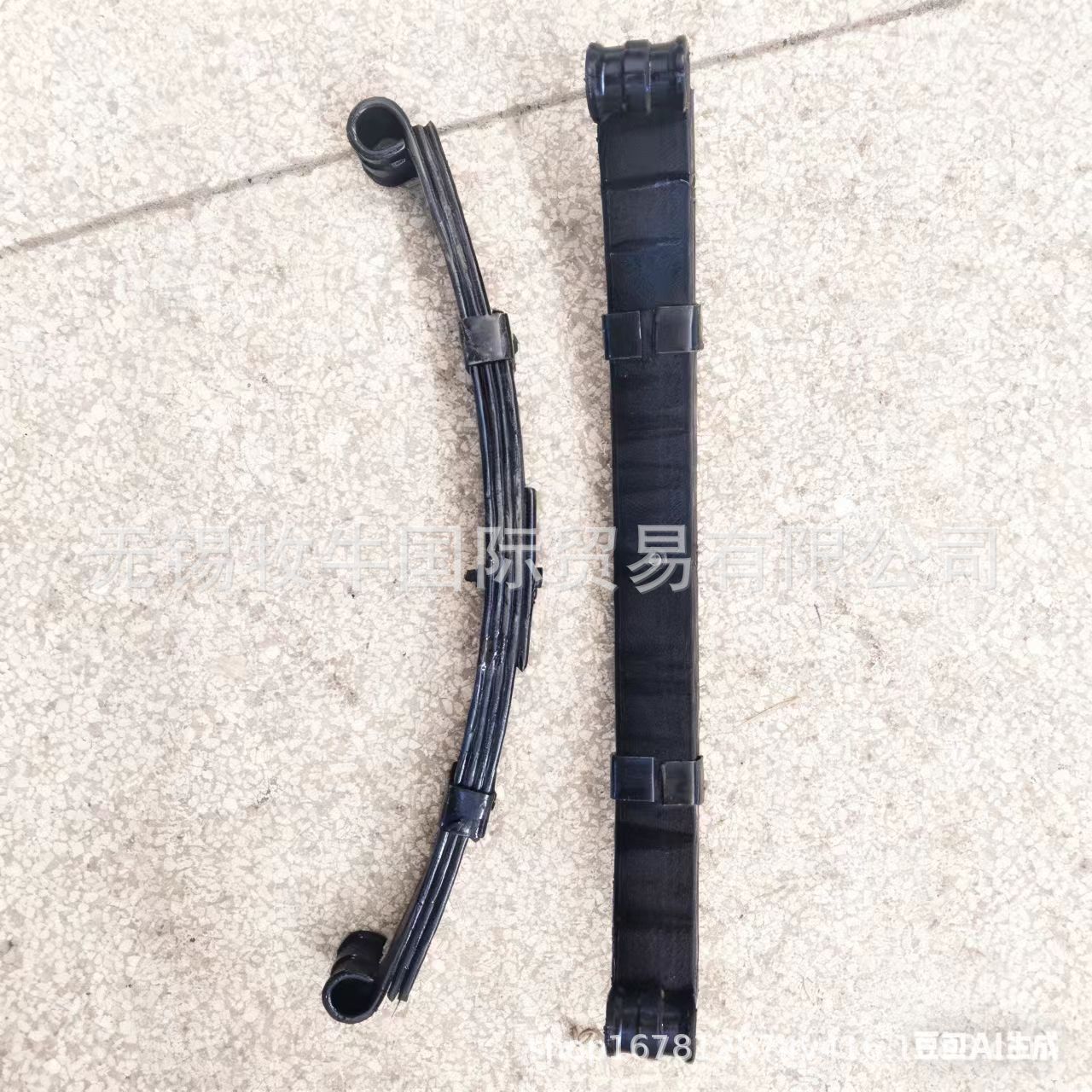 Electric Tricycle Bow-Shaped Plate with Thickened Shock-Absorbing Springs, 5 Pieces Per Pair, Suitable for Zongshen Tricycle Steel Plate Rear Axle