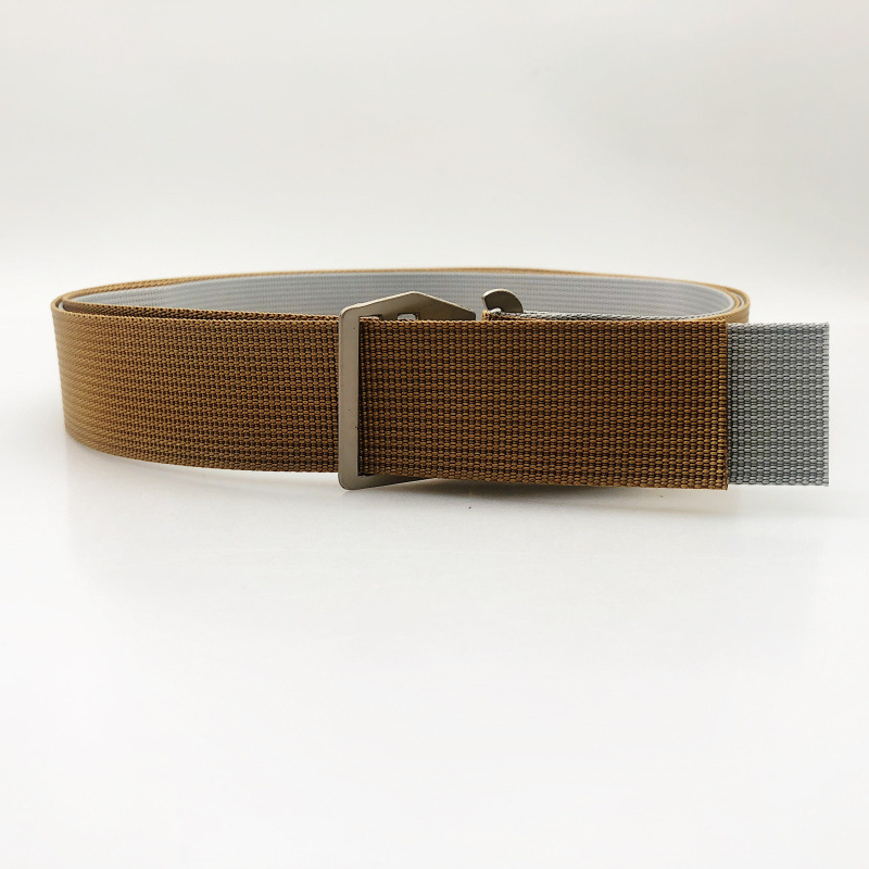 Fashion Solid Color Alloy Woven Fabric Unisex Woven Belts display picture 2