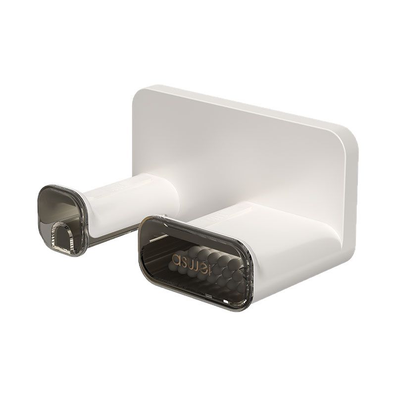 Estante para secador de pelo Estante para secador de pelo sin perforación Soporte para secador de pelo de baño montado en la pared Estante de almacenamiento para secador de pelo