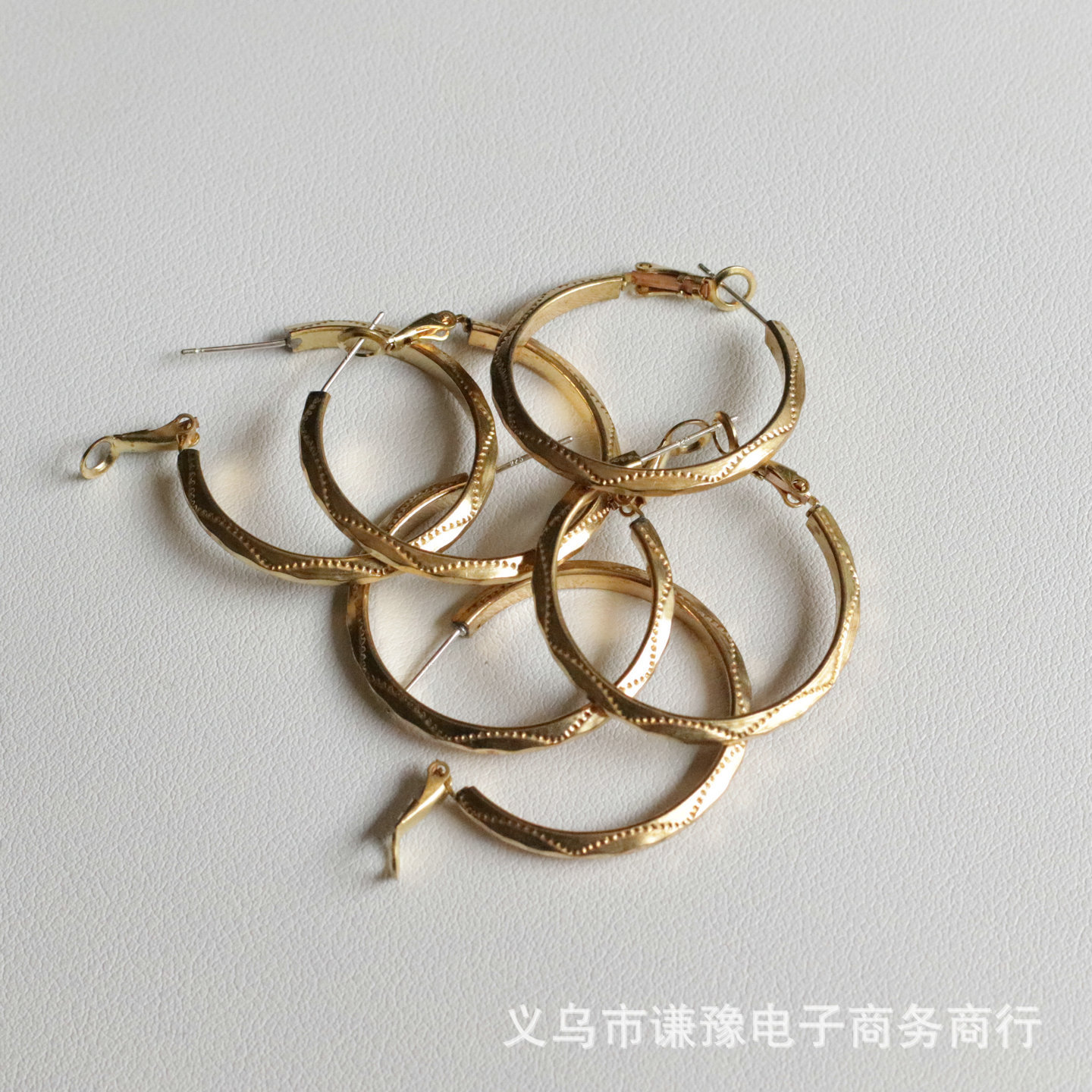 黄铜毛坯耳圈耳钩耳环小众设计高级感耳饰diy饰品材料配件批发