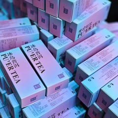 Gift set with Matcha Peach Oolong Tea for bridesmaids and grooms, creative small gift, practical boxed flower tea, wedding return gift