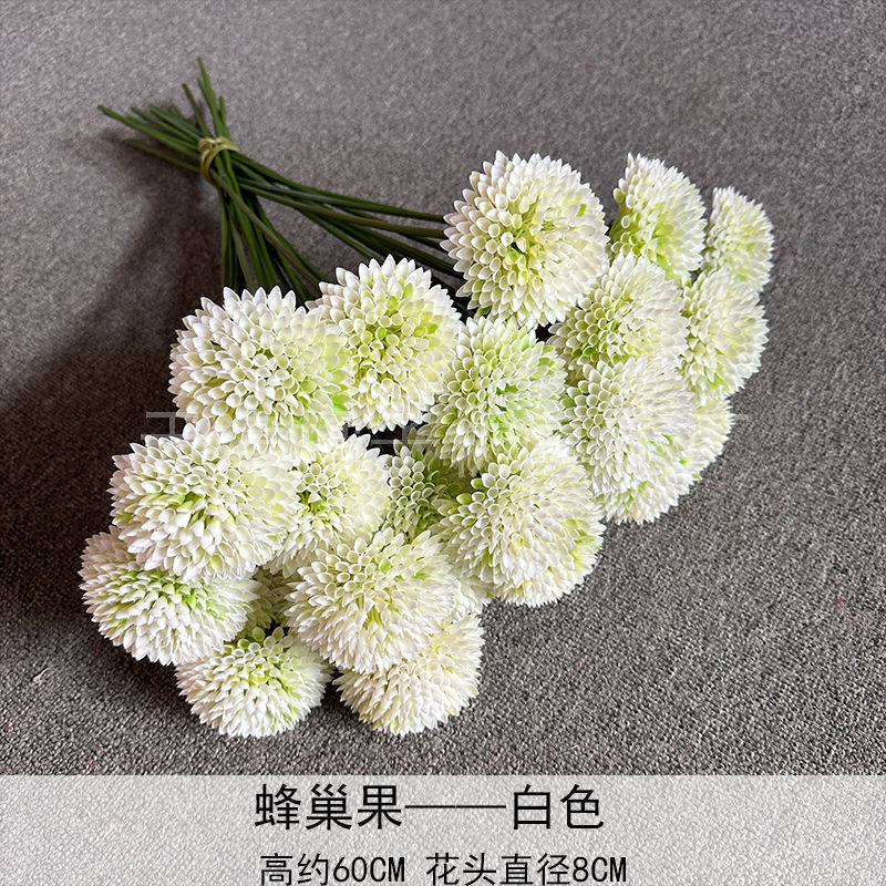 Flores de boda de alta calidad de flores de madera verde de bambú y lirio de pino masson de alta calidad