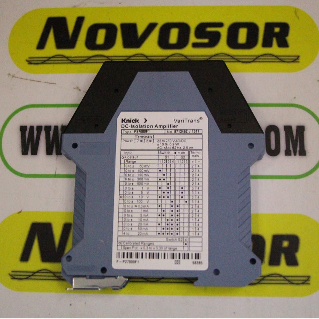 KNICK继电器P27000F1  220-230VACDC  P2700 F1