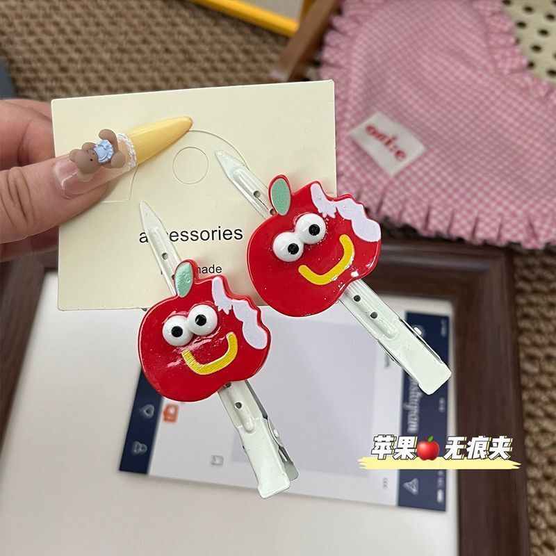 夏季无痕发饰碎发夹不伤发时尚发卡女彩色多巴胺夹子韩系百搭头饰|undefined
