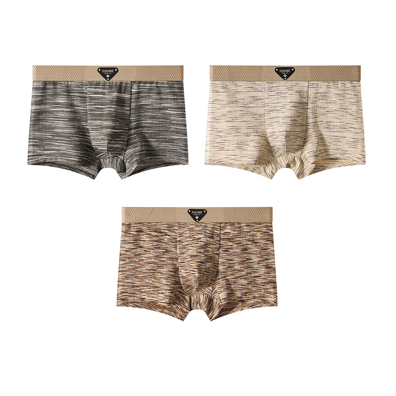 Three packs (dark gray flower + light apricot flower + khaki flower)