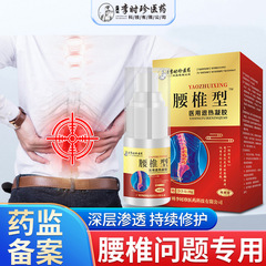 李時珍医療用解熱ゲル腰椎部型30ml外用冷敷スプレーマッサージ腰椎全絡通