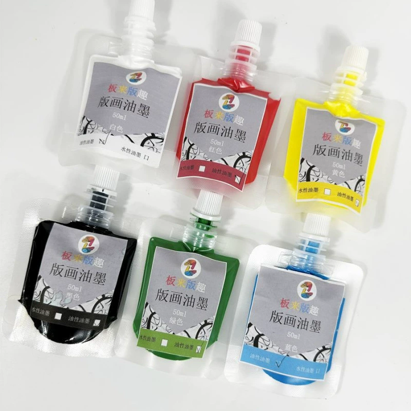 Чернила выдувная бумага Инструмент для печати Ронг цветной печатный масло Черная печатная краска Shengbang гравюры Shengsheng Bangrong
