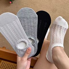 春夏の靴下は快適で滑り止めの通気性があります。
