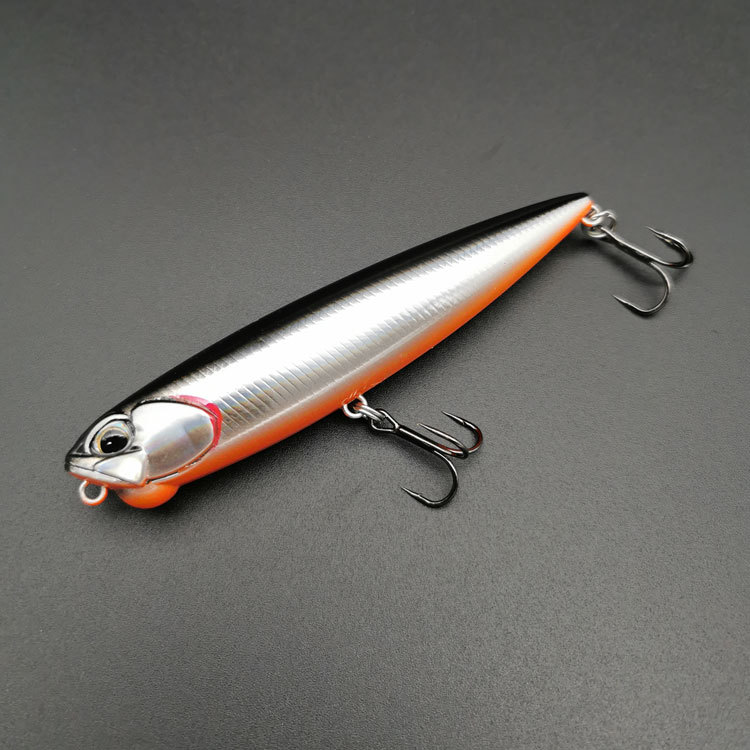 Small Popper Fishing Lures 65mm 10.5g Hard Plastic Baits Fresh Water Bass Swimbait Tackle Gear