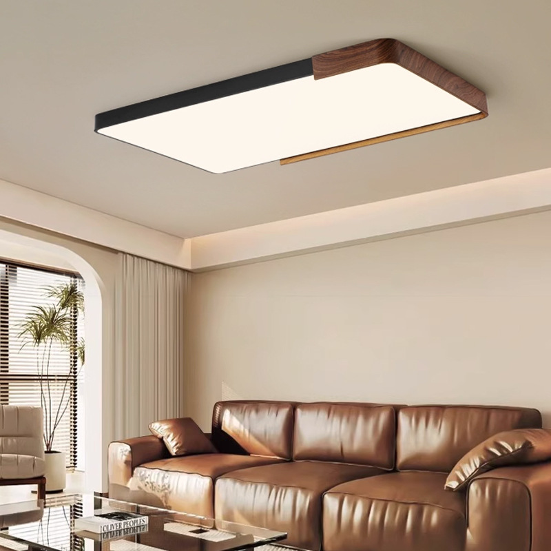 Lámpara de techo de sala de estar de estilo antiguo 2025 nuevo diseñador dormitorio súper brillante iluminación de paquete de habitación Zhongshan de alta gama
