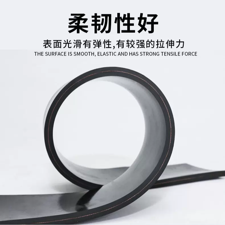 夹布橡胶板橡胶夹布胶片可以裁剪橡胶板防滑黑色胶皮耐磨抗压