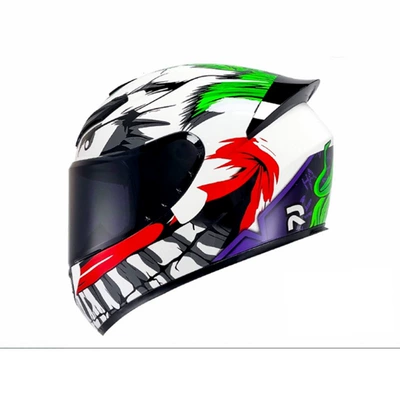 Four-Season Helmet, Foreign Trade | Motorcycle Safety Supplies - qk111-clown-with-black-lenses-foreign-trade-version-s