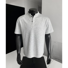 半袖 Tシャツ メンズ 2025 夏 香港スタイル 新しい多用途学生ルーズカジュアルトレンド右肩半袖 Tシャツトップ