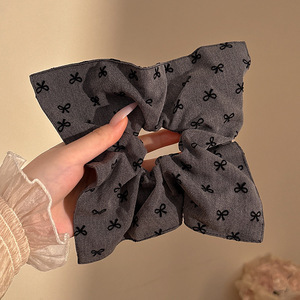 Anillo de cabello perezoso coreano cuerda de cabeza intestino grande niñas de alto nivel de la sensación de cabello de alta elasticidad correa de cabello de cabello super grande